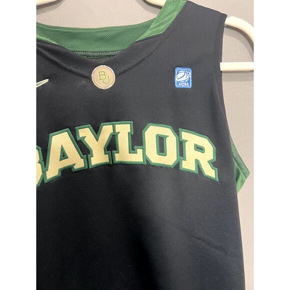 Baylor Bears Basketball Nike Jersey Sz 42 Mens Team Issue Blank Sewn Authentic - Picture 6 of 9